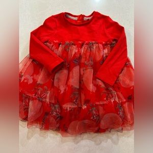 Designer Ted Baker baby dress 12-18 months!! Adorable!perfect for Christmas
